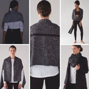 Lululemon Vinyasa Scarf Marled‎ Black